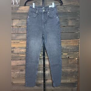 BDG High-Waisted Grey Skinny Jeans